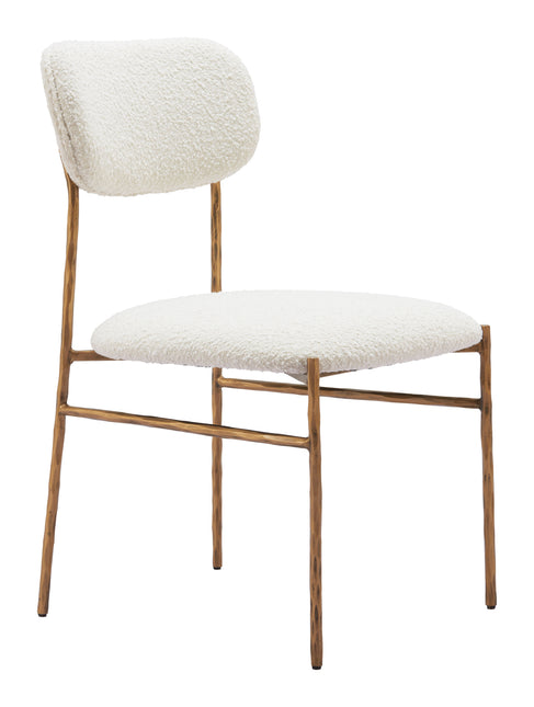 Sydhavnen Dining Chair Cream & Gold Chairs TriadCommerceInc Default Title  