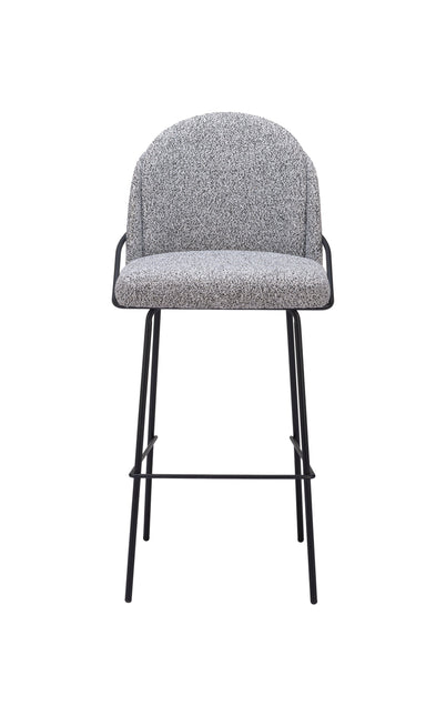 Jambi Barstool (Set of 2) Black & White Barstools TriadCommerceInc   