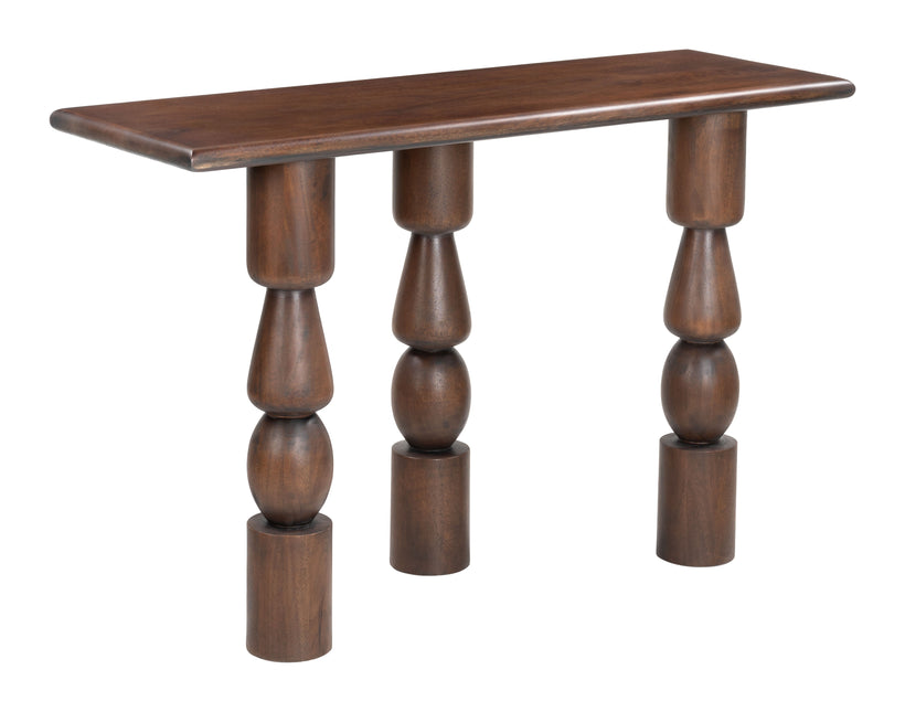 Split Console Table Brown Console Tables TriadCommerceInc Default Title  