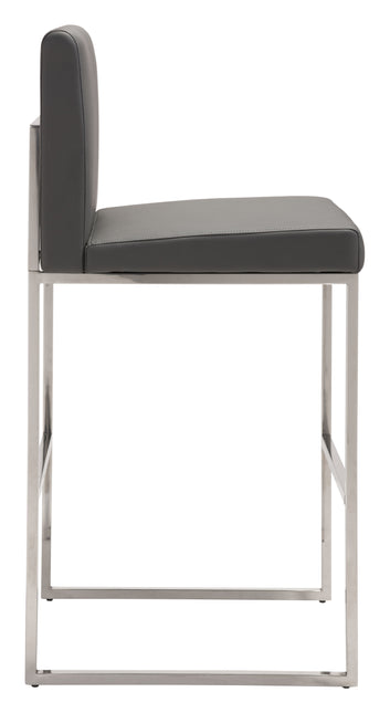 Genoa Barstool Gray Barstools TriadCommerceInc   