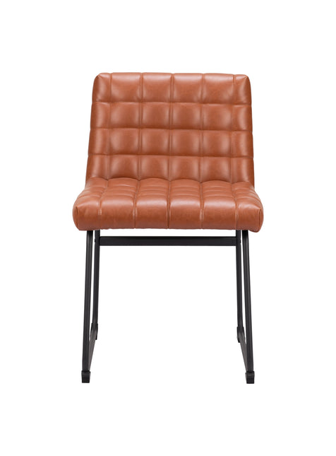 Pago Dining Chair (Set of 2) Brown Chairs TriadCommerceInc   