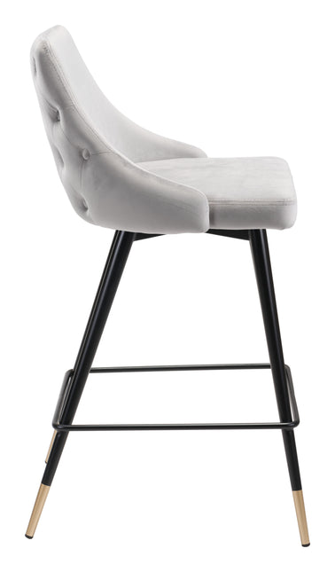 Piccolo Counter Stool Gray Counter Stools TriadCommerceInc   