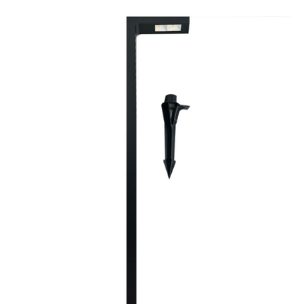 7W LED Outdoor Path Light Black Aluminum Path Light TriadCommerceInc