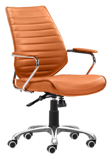 Enterprise Low Back Office Chair Orange Chairs TriadCommerceInc Default Title  