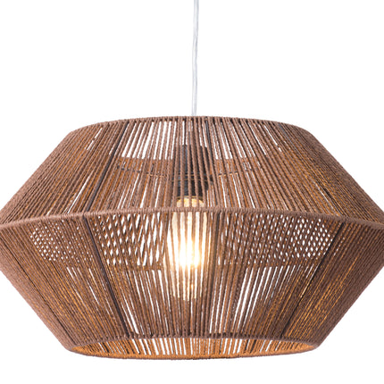 Kendrick Ceiling Lamp Brown Pendants TriadCommerceInc   