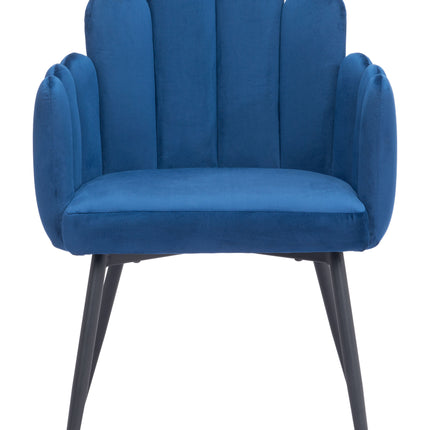 Noosa Dining Chair (Set of 2) Navy Blue Chairs TriadCommerceInc   
