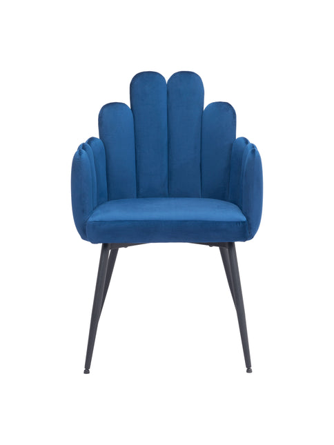 Noosa Dining Chair (Set of 2) Navy Blue Chairs TriadCommerceInc   