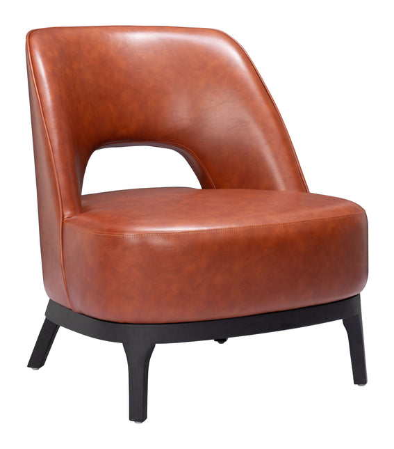 Mistley Accent Chair Brown Chairs TriadCommerceInc Default Title