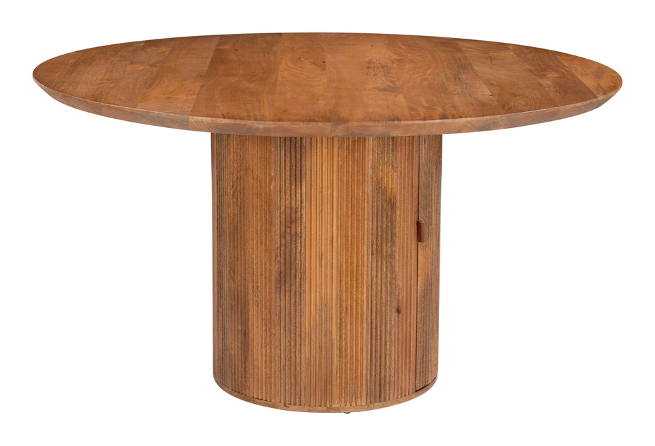 Izola Dining Table Brown Tables TriadCommerceInc   