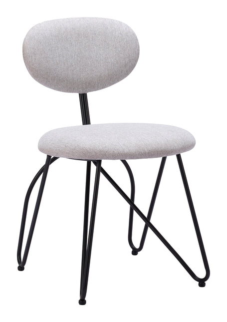 Novi Dining Chair (Set of 2) Dove Gray Chairs TriadCommerceInc Default Title  