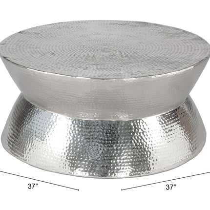 Madryn Coffee Table Silver Coffee Tables TriadCommerceInc   