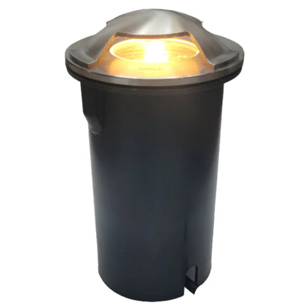 Stainless Steel Tri Directional In-Ground LED Light Underground Light TriadCommerceInc