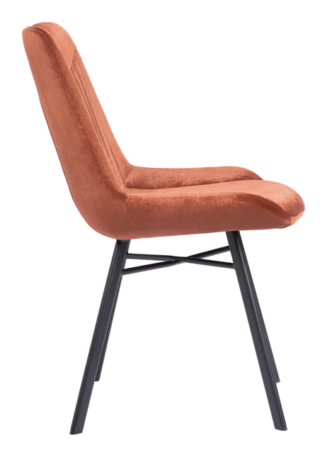 Tyler Dining Chair (Set of 2) Brown Chairs TriadCommerceInc   