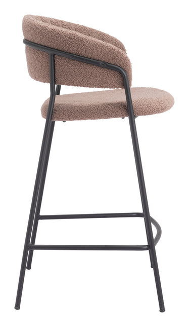 Josephine Counter Stool (Set of 2) Brown Counter Stools TriadCommerceInc   