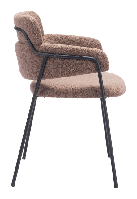 Marcel Dining Chair (Set of 2) Brown Chairs TriadCommerceInc   