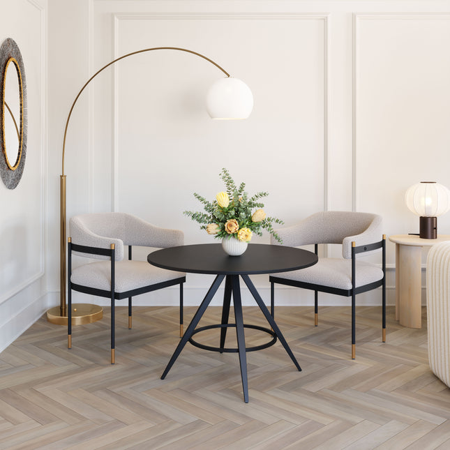Dinos Dining Table Black Tables TriadCommerceInc   