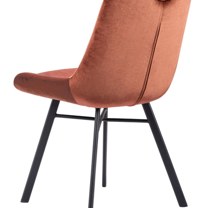 Tyler Dining Chair (Set of 2) Brown Chairs TriadCommerceInc   