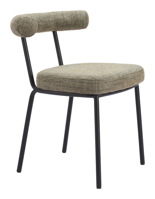 Kede Dining Chair (Set of 2) Green Tweed Chairs TriadCommerceInc Default Title  