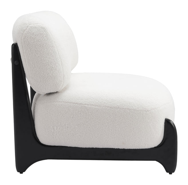 Bombo Accent Chair White Chairs TriadCommerceInc