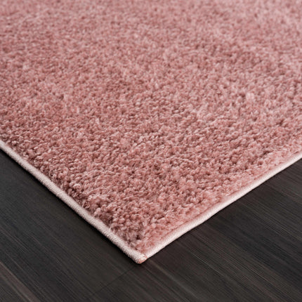 Judy Pink Washable Plush Rug - Clearance Rugs TriadCommerceInc