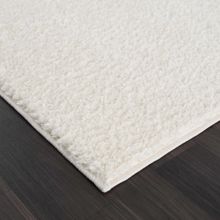 Judy White Washable Area Rug Rugs TriadCommerceInc