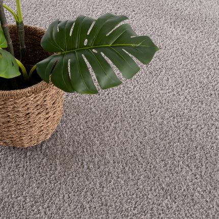 Judy Solid Gray Washable Shag Rug Rugs TriadCommerceInc