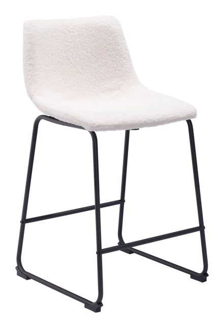 Smart Counter Stool (Set of 2) Ivory Counter Stools TriadCommerceInc Default Title  