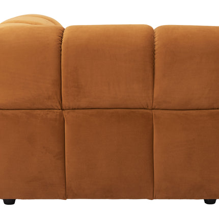 Rist Corner Chair Brown Sofas TriadCommerceInc   