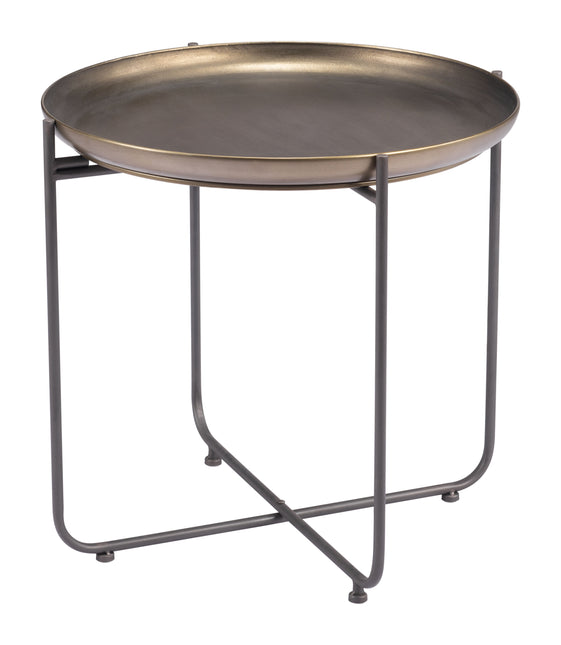Bronson Side Table Bronze Side Tables TriadCommerceInc Default Title  