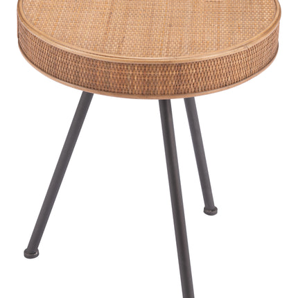 Stuart Side Table Natural Side Tables TriadCommerceInc   