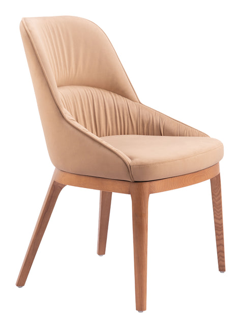 Ayr Dining Chair (Set of 2) Tan Chairs TriadCommerceInc Default Title  