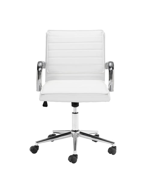 Partner Office Chair White Chairs TriadCommerceInc   