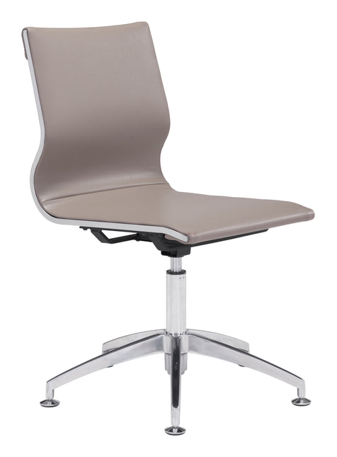 Glider Conference Chair Taupe Chairs TriadCommerceInc Default Title  