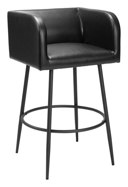 Horbat Barstool (Set of 2) Black Barstools TriadCommerceInc Default Title  