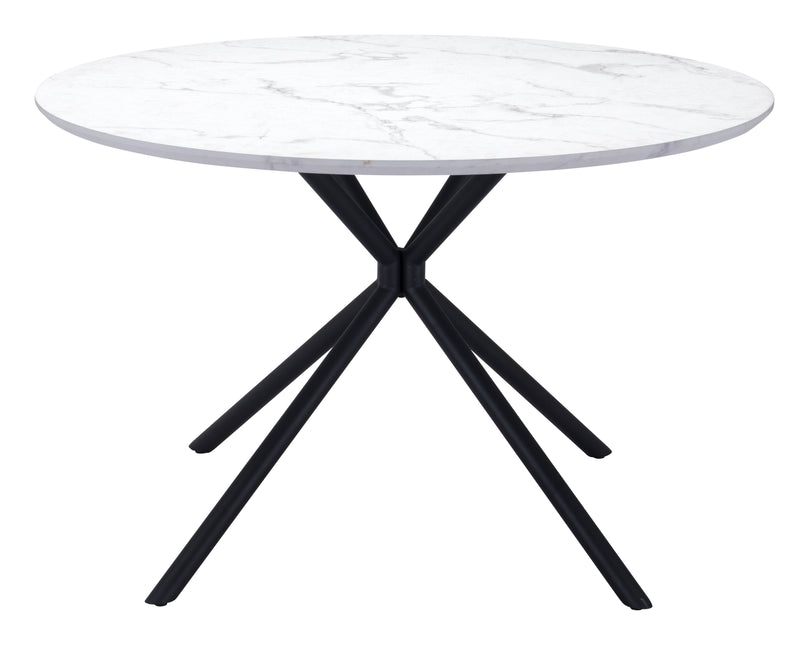 Amiens Dining Table White Tables TriadCommerceInc   