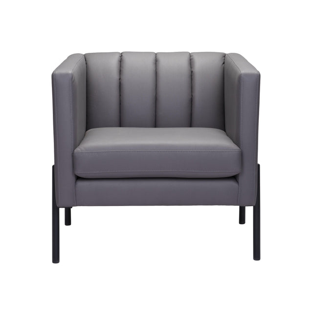 Jess Accent Chair Gray Chairs TriadCommerceInc   