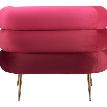 Arish Accent Chair Red Chairs TriadCommerceInc   