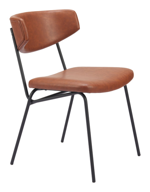 Charon Dining Chair (Set of 2) Vintage Brown Chairs TriadCommerceInc Default Title  