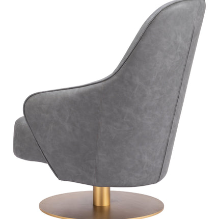 Withby Accent Chair Gray Chairs TriadCommerceInc   