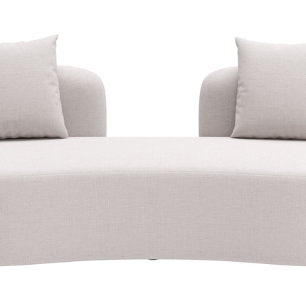 Sunny Isles Loveseat Beige Seating TriadCommerceInc   