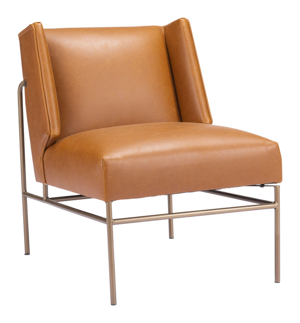 Atlanta Accent Chair Brown Chairs TriadCommerceInc Default Title