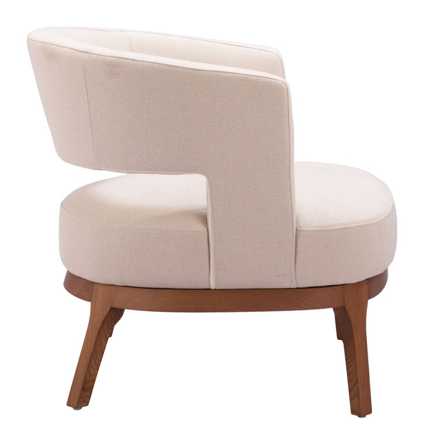 Penryn Accent Chair Beige Chairs TriadCommerceInc