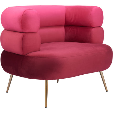Arish Accent Chair Red Chairs TriadCommerceInc Default Title  