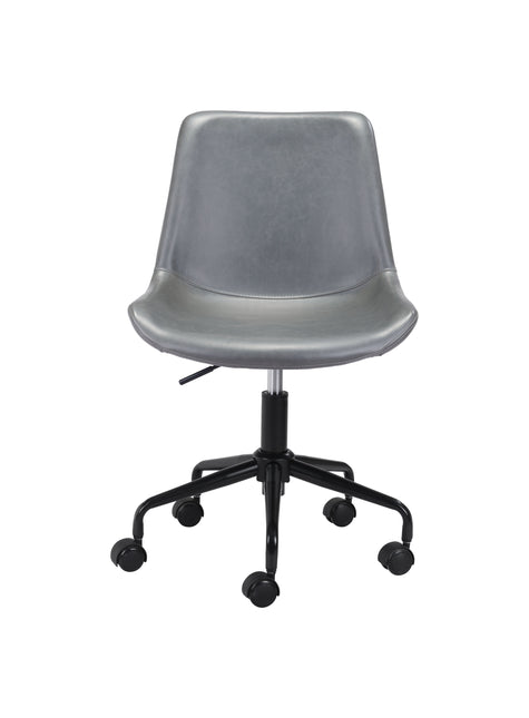 Byron Office Chair Gray Chairs TriadCommerceInc   