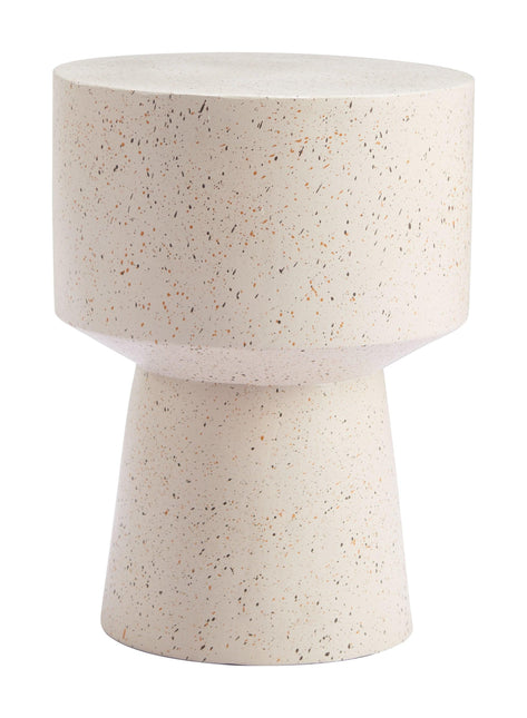 Masko Side Table Beige Side Tables TriadCommerceInc   