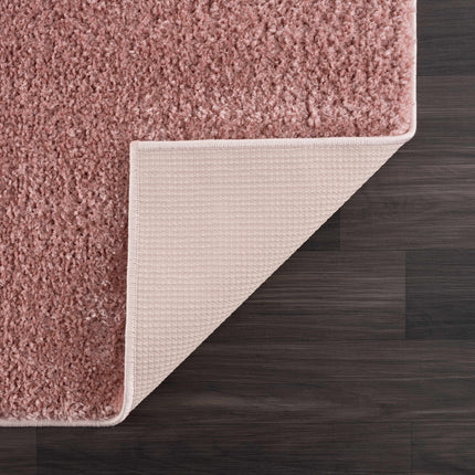 Judy Pink Washable Plush Rug - Clearance Rugs TriadCommerceInc