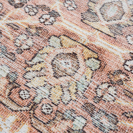 Flat Pile Urpi Red Washable Rug - Clearance Rugs TriadCommerceInc