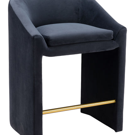 Emas Counter Stool Midnight Gray Counter Stools TriadCommerceInc Default Title  