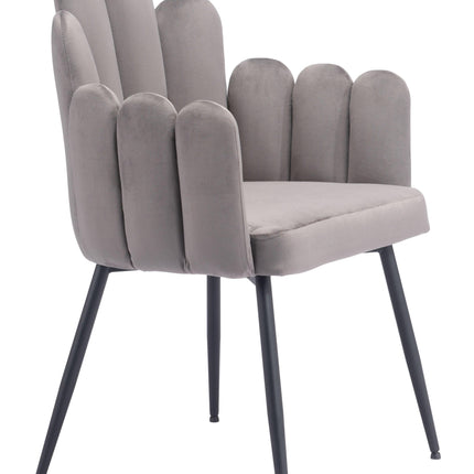 Noosa Dining Chair (Set of 2) Gray Chairs TriadCommerceInc   