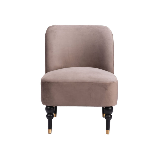 Bintulu Accent Chair Taupe Chairs TriadCommerceInc   